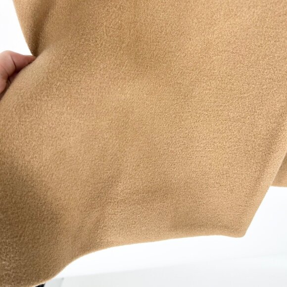 Maje Galerie Camel Virgin Wool/Cashmere Double Breasted Coat - Picture 5 of 8